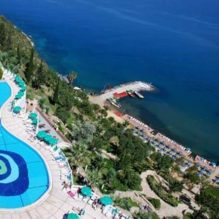 Ligging van Ephesus Princess Resort & Hotel in Kusadasi, Turkije