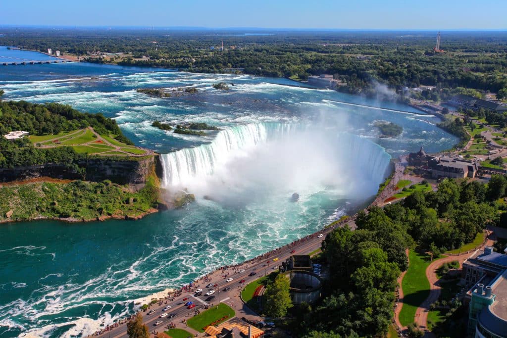 Niagarawatervallen in Canada