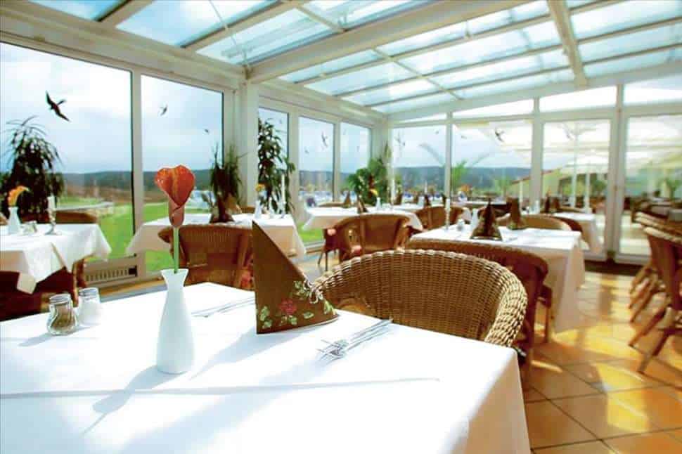 Restaurant van Fair Resort Hotel in Jena, Duitsland