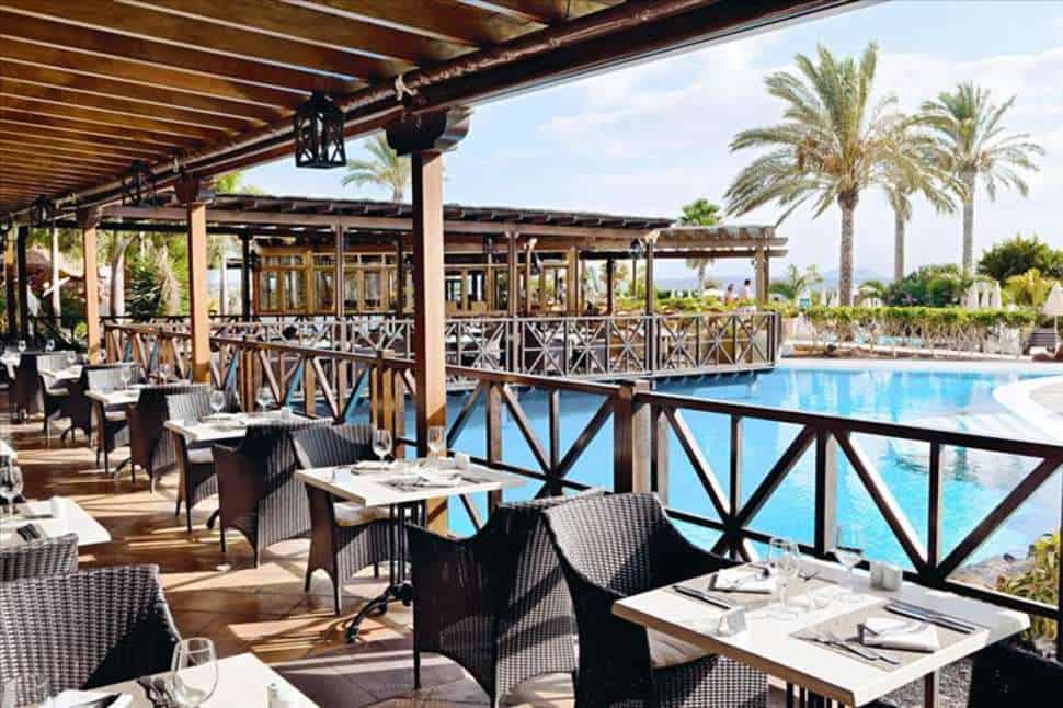 Restaurant van Gran Castillo Tagoro Hotel & Resort in Playa Blanca, Lanzarote