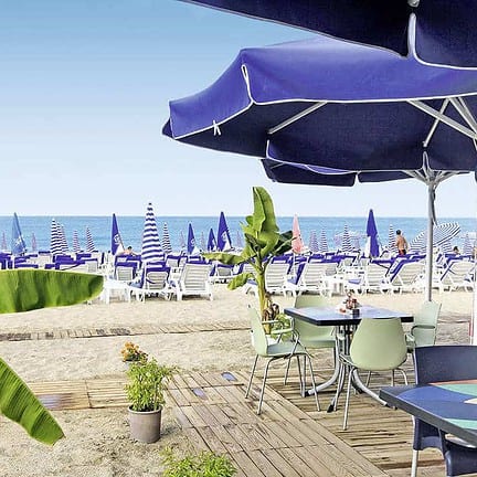 Strand van TAC Premier Hotel & Spa in Alanya, Turkije