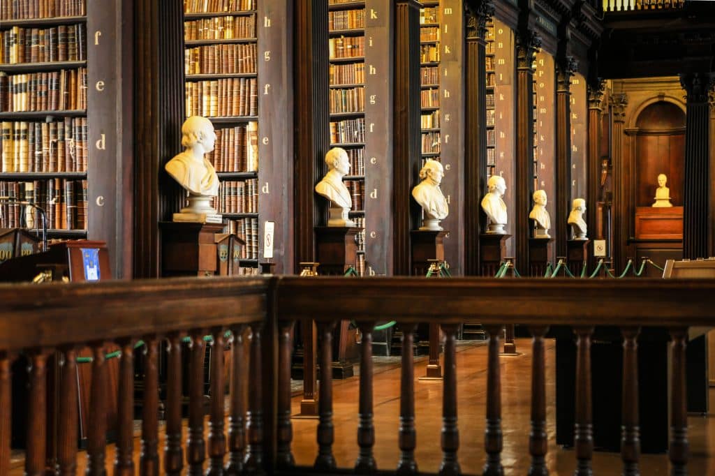 The Long Room – Trinity College Library in Dublin, Ierland
