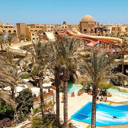 Waterpark van Sunwing Waterworld Makadi in Hurghada, Egypte