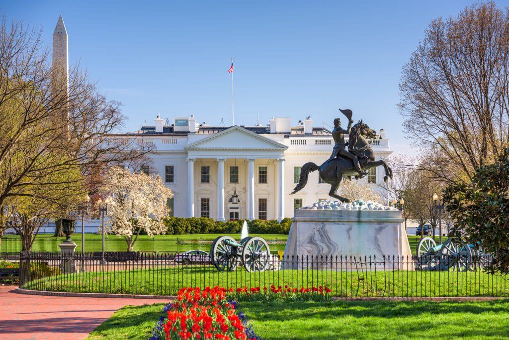 Witte huis in Washington, Verenigde Staten