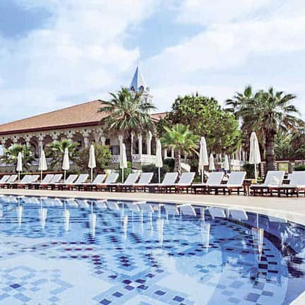 Zwembad van SPLASHWORLD Ali Bey Park Resort in Side, Turkije