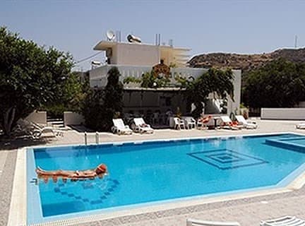 Zwembad van Hotel Orama in Matala, Kreta