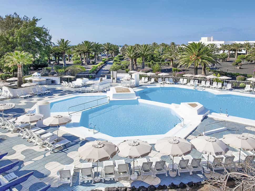 Zwembaden van Hotel Ole Olivina Lanzarote in Puerto del Carmen, Lanzarote