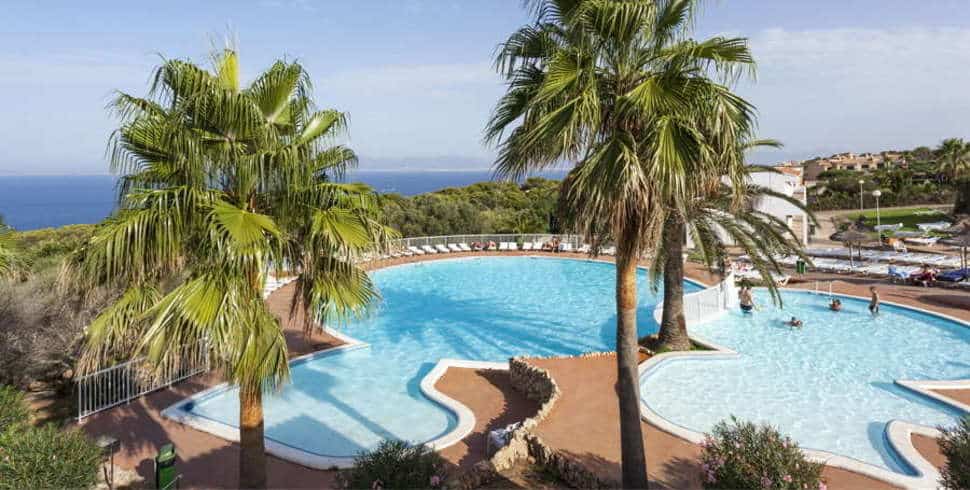 Zwembaden van Sun Club El Dorado in El Dorado, Mallorca