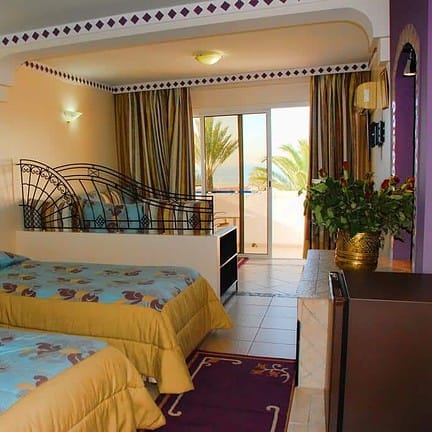 Hotelkamer van Hotel Club Almoggar Garden Beach in Agadir, Marokko