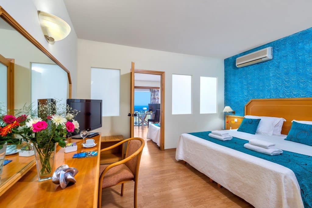 Hotelkamer van Hotel Rethymno Mare Royal Resort in Rethymnon, Kreta