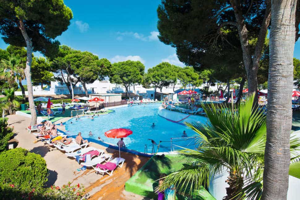 Zwembad van Hotel Es Talaial in Cala d'Or, Mallorca