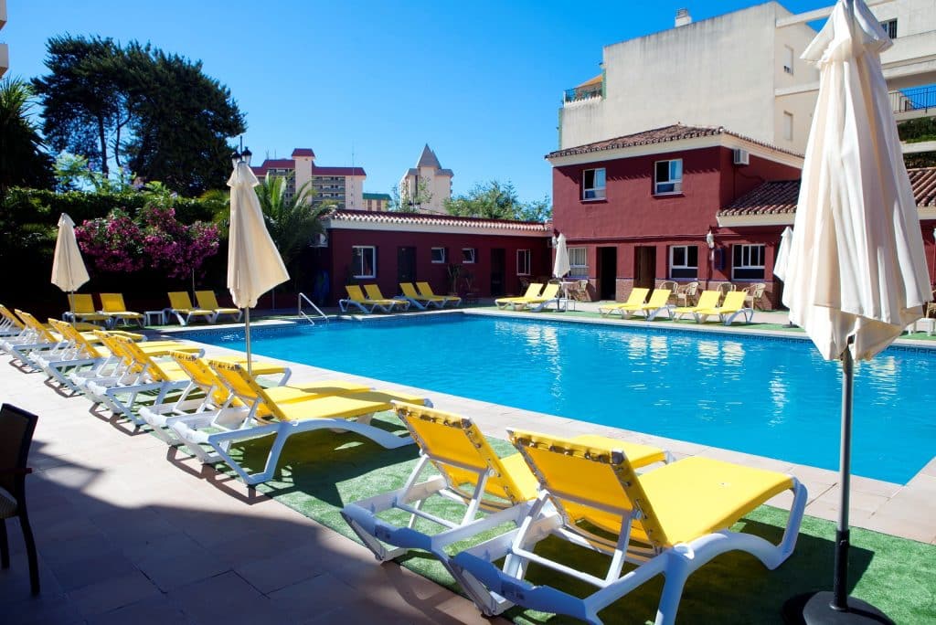 Zwembad Hotel Itaca Fuengirola in Spanje