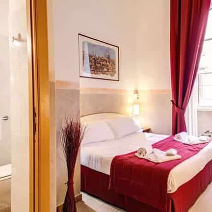 Hotelkamer van Hotel Giotto Flavia in Rome, Italië