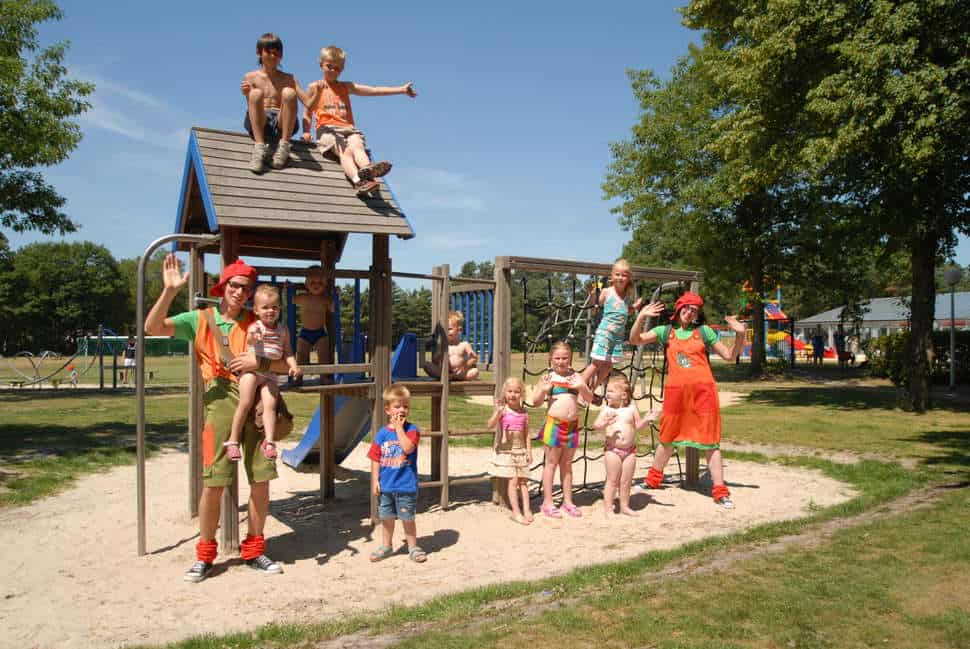 Speeltuin van vakantiepark de Westerbergen in Echten, Drenthe
