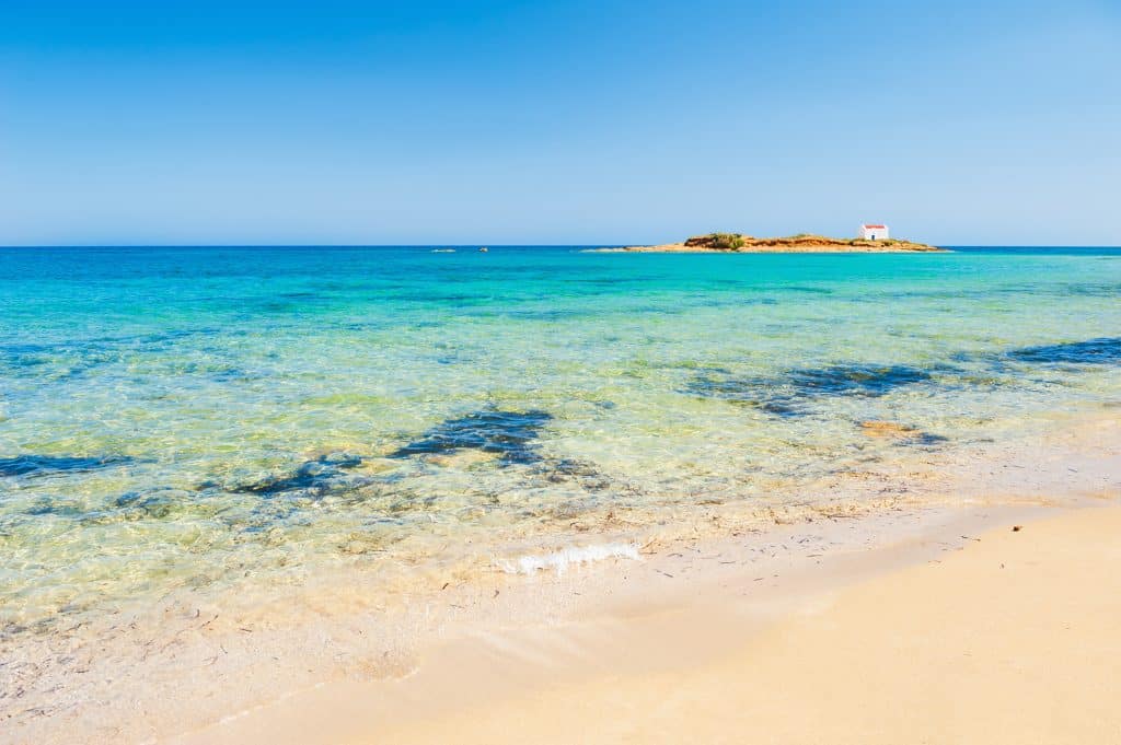 Strand op het Griekse eiland Kreta
