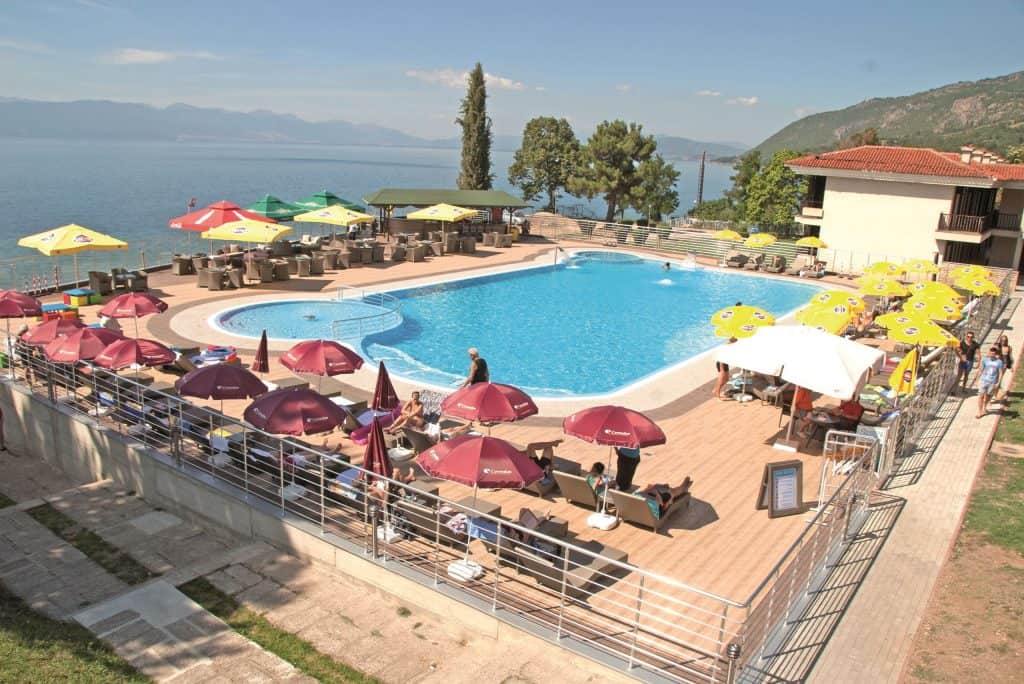 Desaret Hotel in Pestani, Macedonië