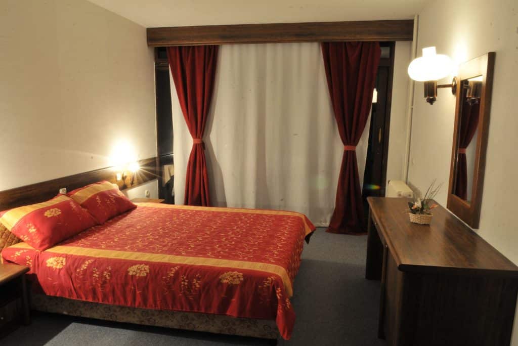 Hotelkamer van Desaret Hotel in Pestani, Macedonië