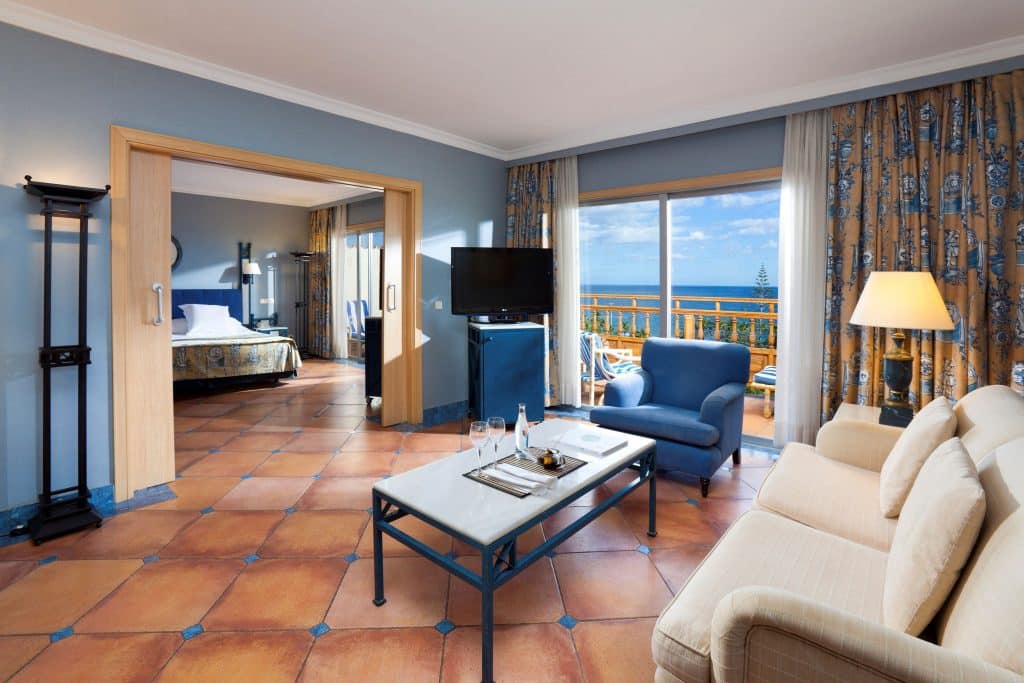 Hotelkamer van Hotel Melia Tamarindos in San Agustin, Gran Canaria
