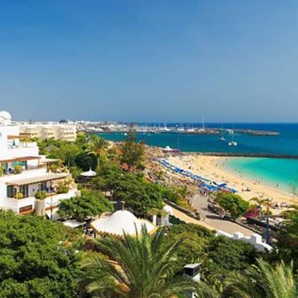 Strand van Princesa Yaiza Suite Hotel Resort in Playa Blanca, Lanzarote