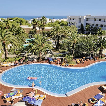 Zwembad van Aparthotel Es Bolera / Ses Cases in Cala d'Or, Mallorca