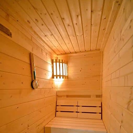 Sauna van Hotel Nobel in Ballum, Ameland