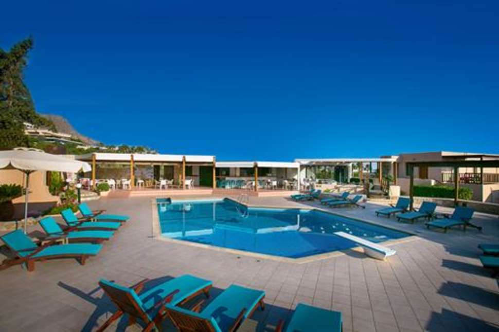 Zwembad van Ida Village Resort in Chersonissos, Kreta