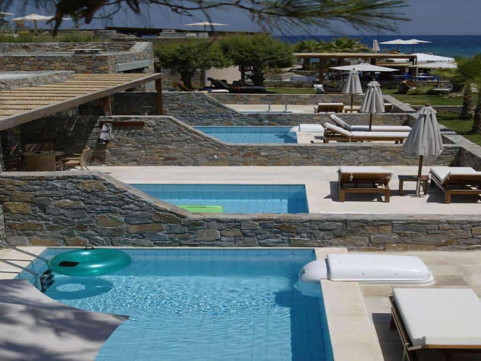 Priveézwembad Ikaros Beach Luxury Resort and Spa in Malia, Kreta