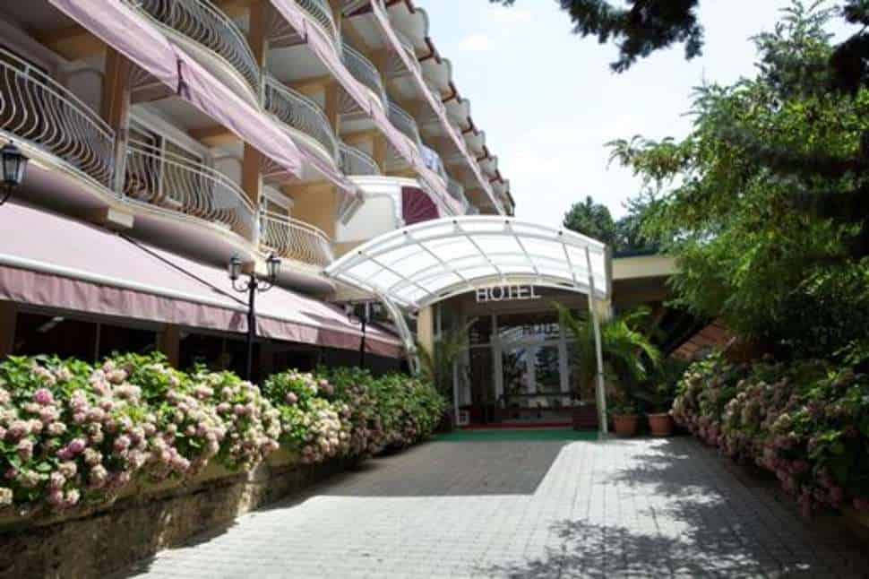 Hotel Belvedere in Ohrid, Macedonie