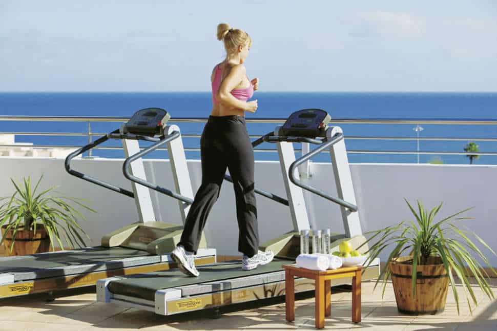 Fitness van Hotel Sandy Beach in Playa del ingles, Gran Canaria