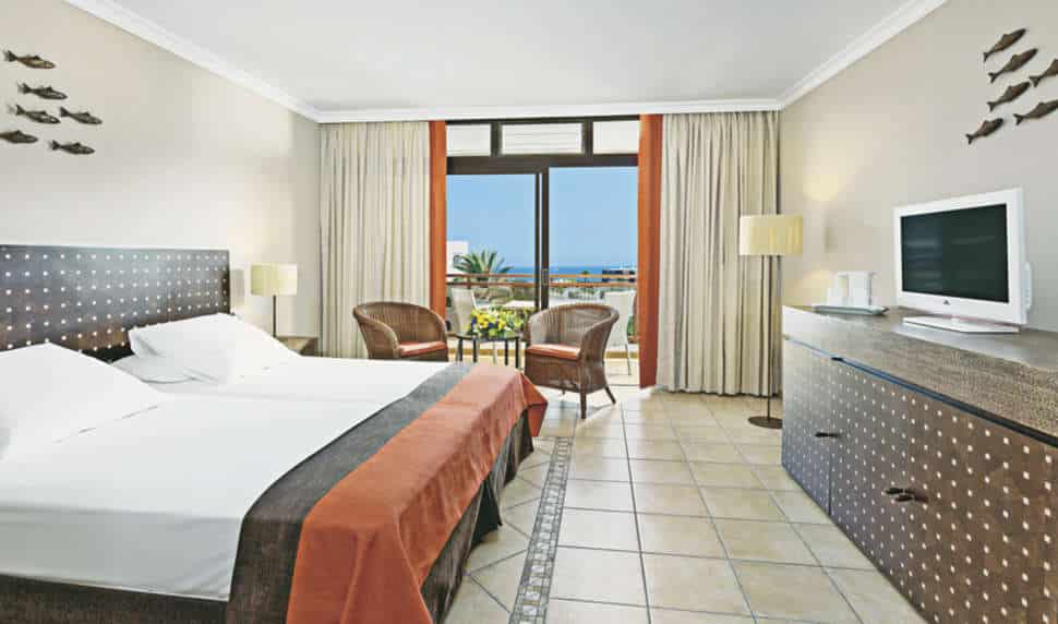 Hotelkamer van Hotel Sandy Beach in Playa del ingles, Gran Canaria