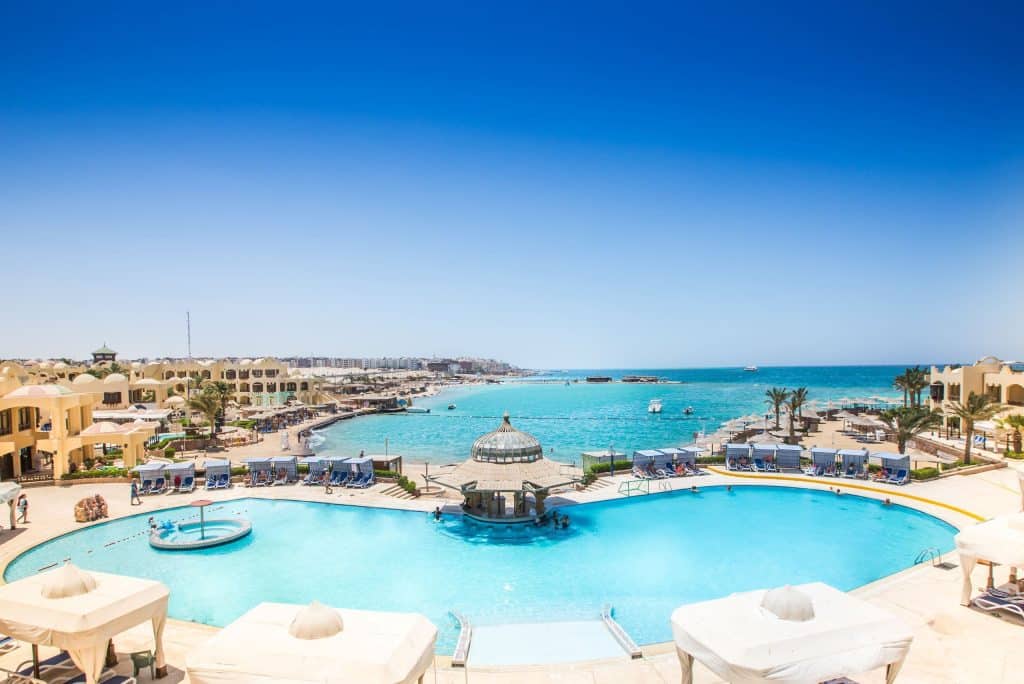 Zwembad van Sunny Days Palma de Mirette in Hurghada, Egypte