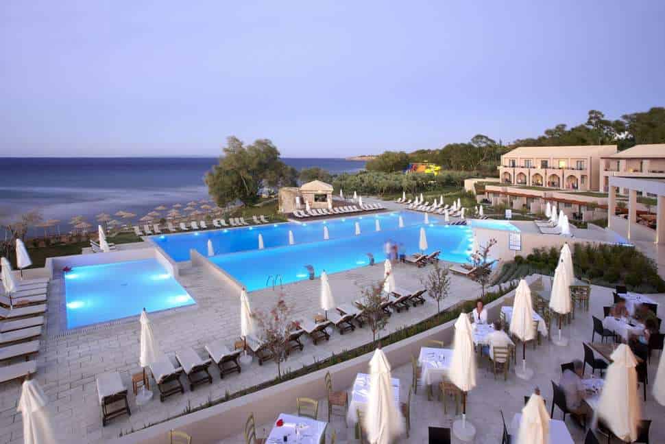 Zwembaden van Atlantica Eleon Grand Resort en Spa in Tsilivi, Zakynthos