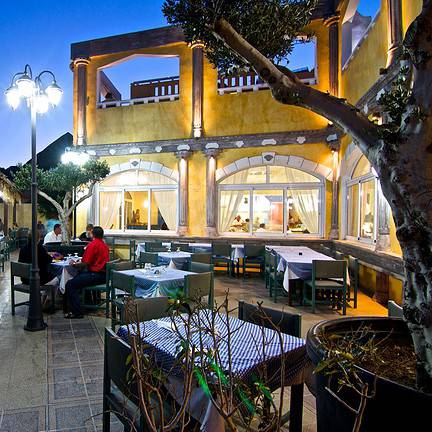 Dineren bij Kalypso Cretan Resort en Spa in Plakias, Kreta