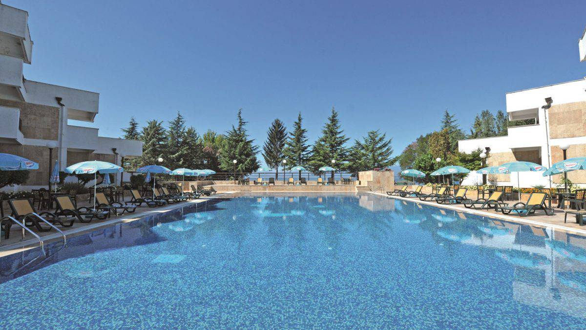 Hotel Sileks in Ohrid, Macedonië
