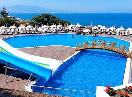 Zwembad van Hotel Woxxie in Turgutreis, Turkije