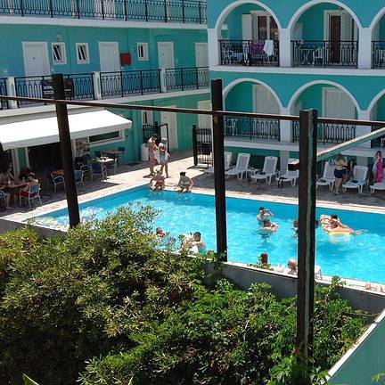 Zwembad van Hotel Zante D'Oro in Laganas, Zakynthos