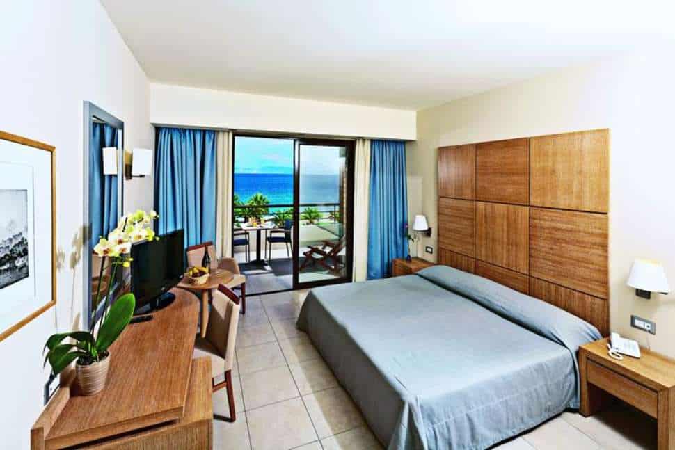 Hotelkamer van D'Andrea Mare Beach Resort in Trianda, Rhodos