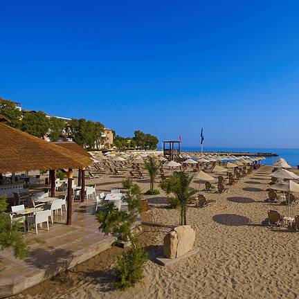 Strand van Fodele Beach in Fodele, Kreta