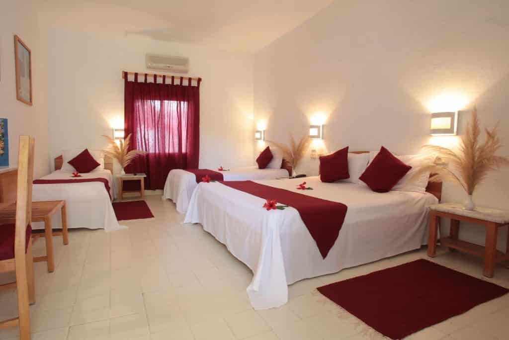 Hotelkamer van Samira Club in Hammamet, Tunesië