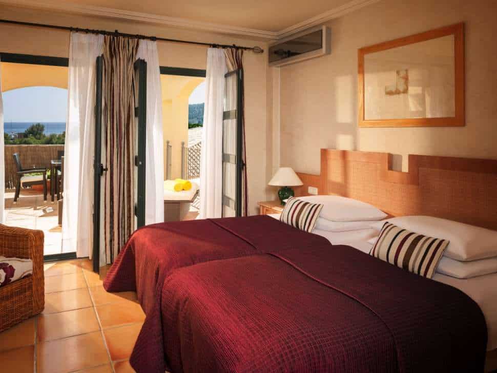 Hotelkamer van Steigenberger Golf en Spa Resort in Paguera, Mallorca