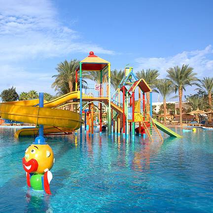 Kinderbad van Beach Albatros Resort in Hurghada, Egypte