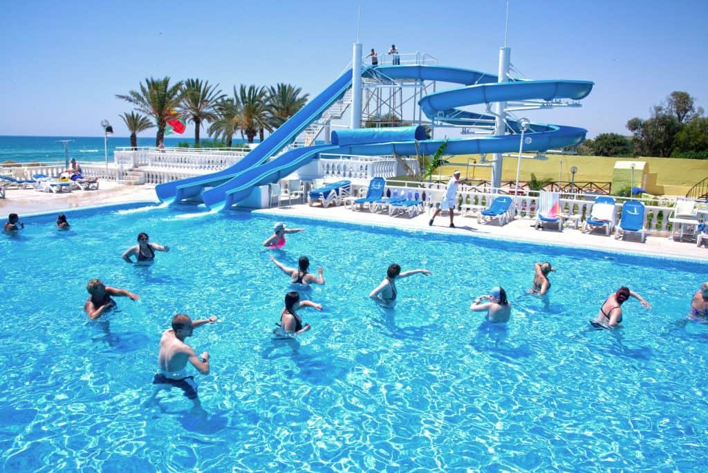 Zwembad van Samira Club in Hammamet, Tunesië