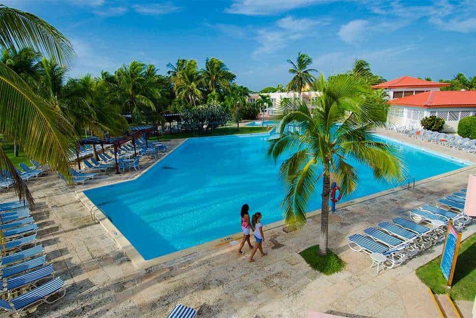 Zwembad van Hotel Los Cactus in Varadero, Cuba