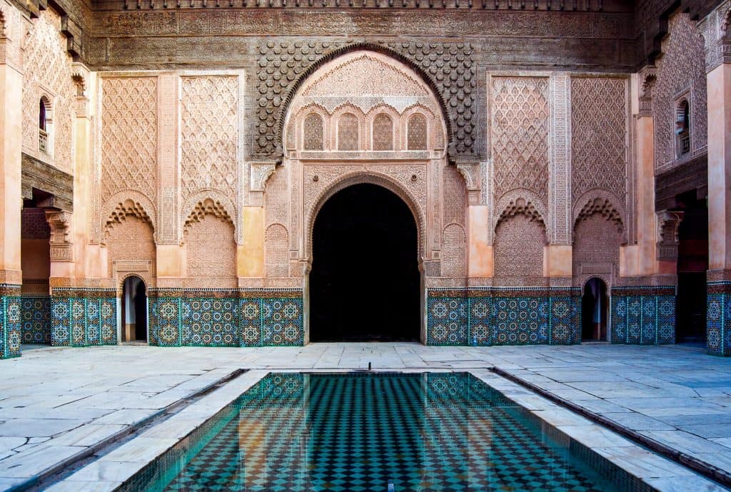 Ben Youssef Madrasa in Marrakech, Marokko