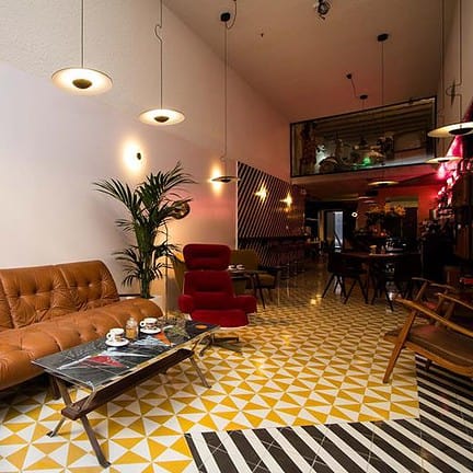 Lounge van Hotel Retrome in Barcelona, Spanje