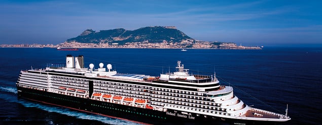 MS Koningsdam in Gibraltar