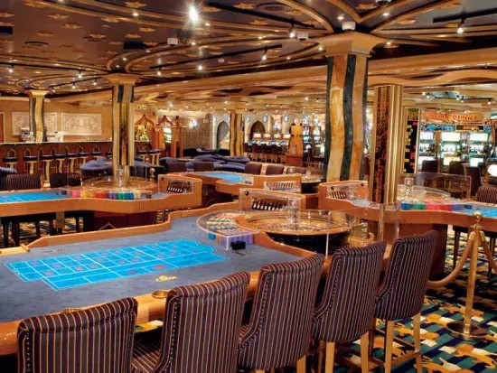 Casino van Costa Mediterranea in Amsterdam, Nederland