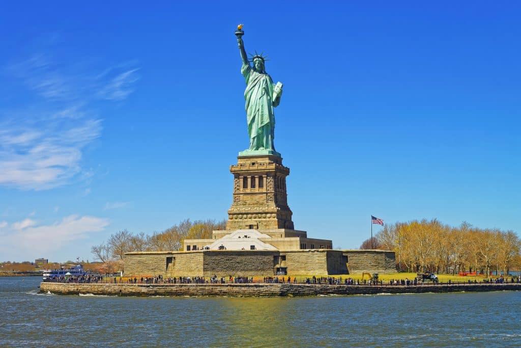 Vrijheidsbeeld in New York, Verenigde Staten