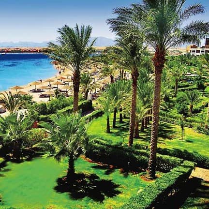 Strand van Fort Arabesque Resort, spa en villas in hurghada, Egypte