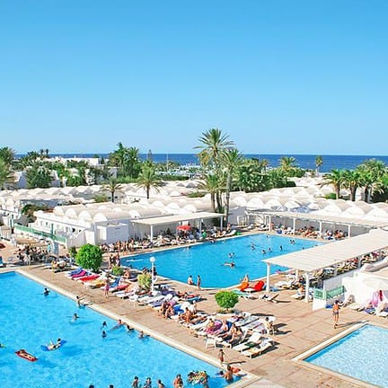 Zwembaden van Hotel El Mouradi Club Kantaoui in Port el Kantaoui, Tunesië
